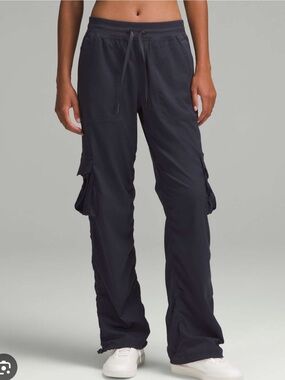 lululemon athletica black dance studio cargo pant